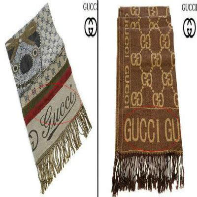 how to tell if a gucci scarf is fake|gucci monogram scarf.